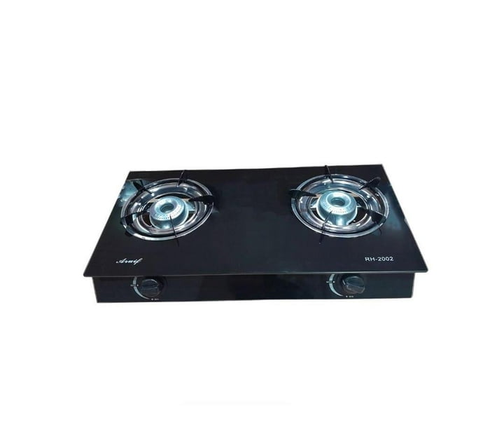 2 Plate Glass Top Gas Stove Makro