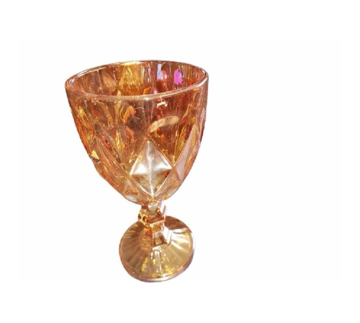 Someone’s in a Makro Orange Crystal Wine glasses set of 6 Mood