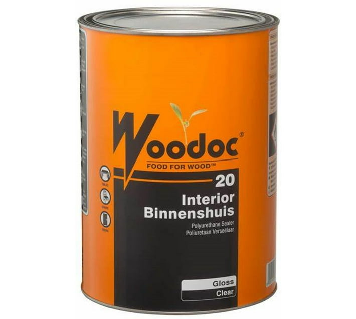 Woodoc 20 (Clear) Gloss Wood Varnish (Alkyd 5 L) Makro