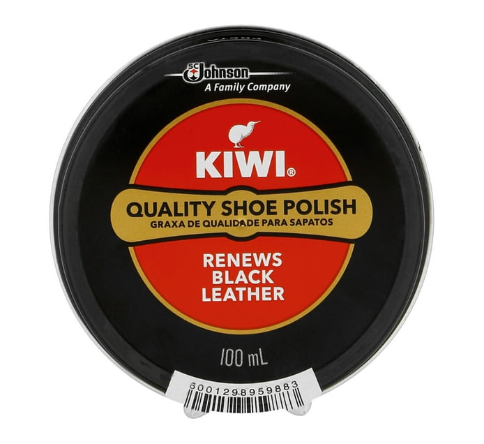 Kiwi Shoe Polish Black 12 x 100ml