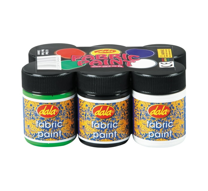 Dala 6 x 50 ml Fabric Paint | Makro