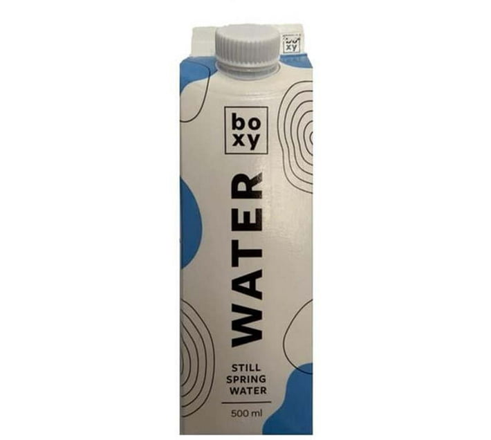 Buy Boxy Water Natural Spring Water Mineral Water (24 x 500 ml) in Bulk ...