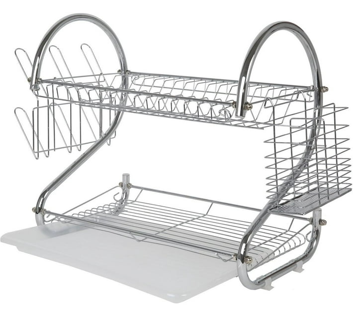 Perfect Dealz JVHB Steel Dish Drainer Kitchen Rack Makro