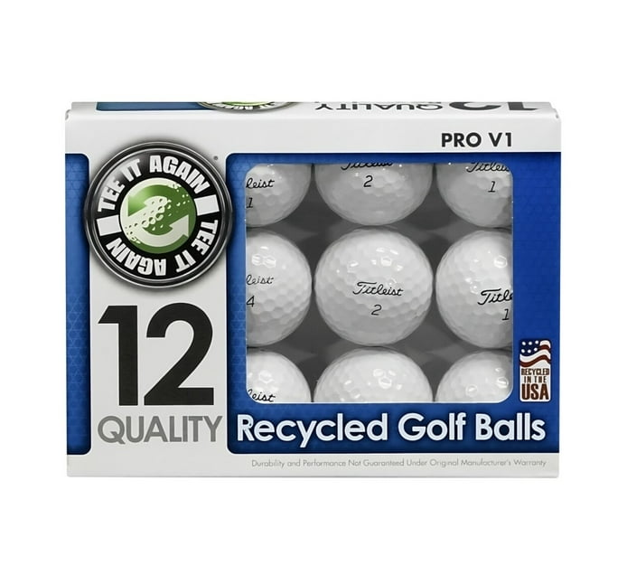 Someone’s in a Makro Titleist Dozen Recycled Golf Balls Mood