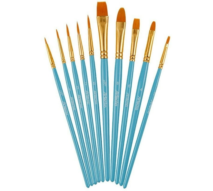 Lifespace 10pc Artist Brush Set Quality Student Range (Set of 10