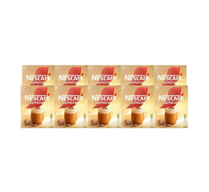 Buy Nescafe Cappuccino Sachets Original 100 X 18g In Bulk Makro buy-nescafe-cappuccino-sachets-original-100-x-18g-in-bulk-makro