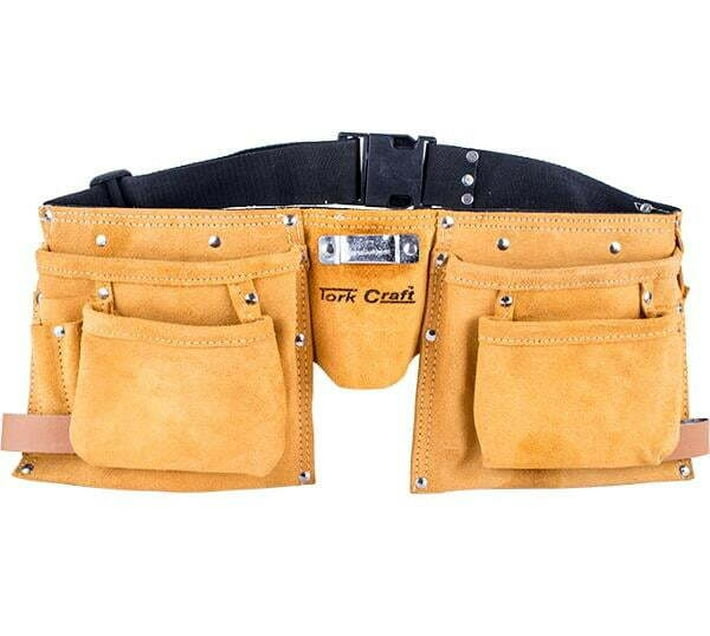 Buy Tork Craft 11 Pocket Leather Tool Belt Tool Box () in Bulk