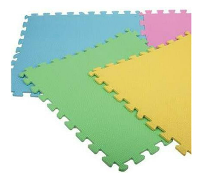 Eva Foam Interlocking Puzzle Floor Mat 4 Piece Makro