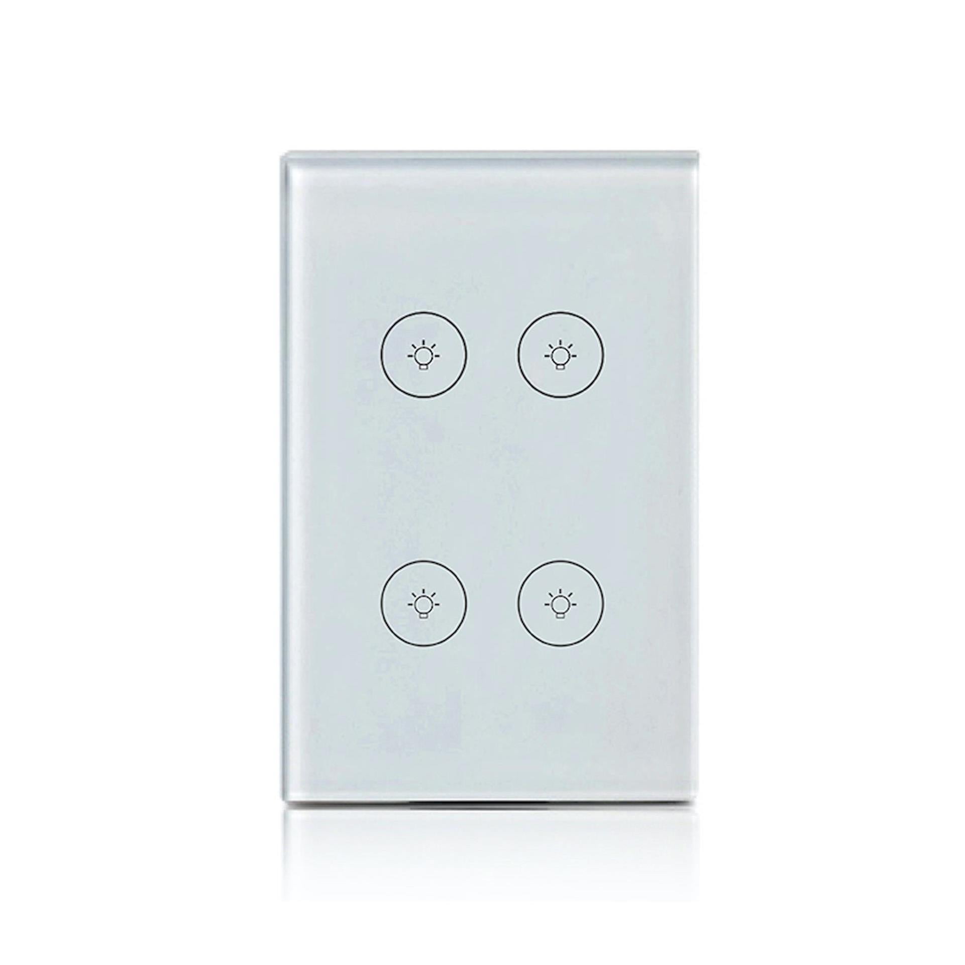 Someone’s In A Makro Qualitel Smart Wi-Fi Light Switch - 4 Gang Mood