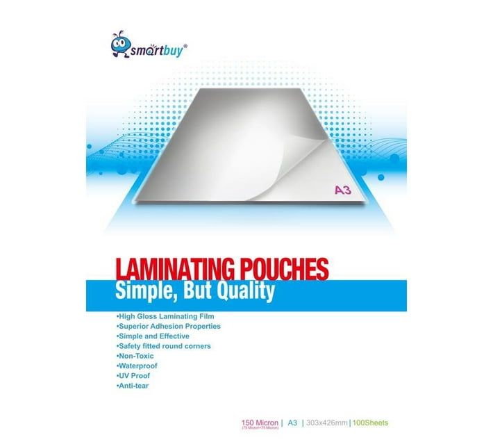 CROXLEY A4 Laminating Pouches 25 Sheets
