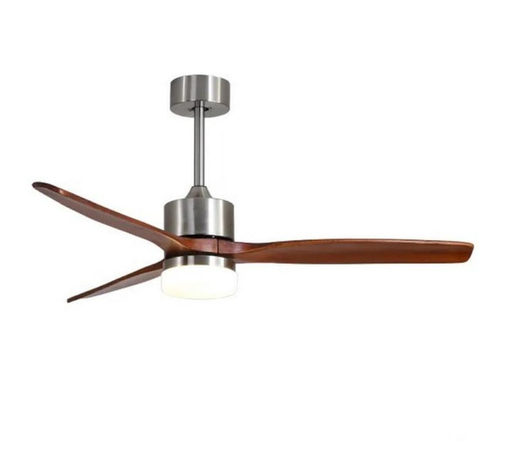 Modern 3 Blade Wood Style Ceiling Fan Lights SilverMRUL Makro