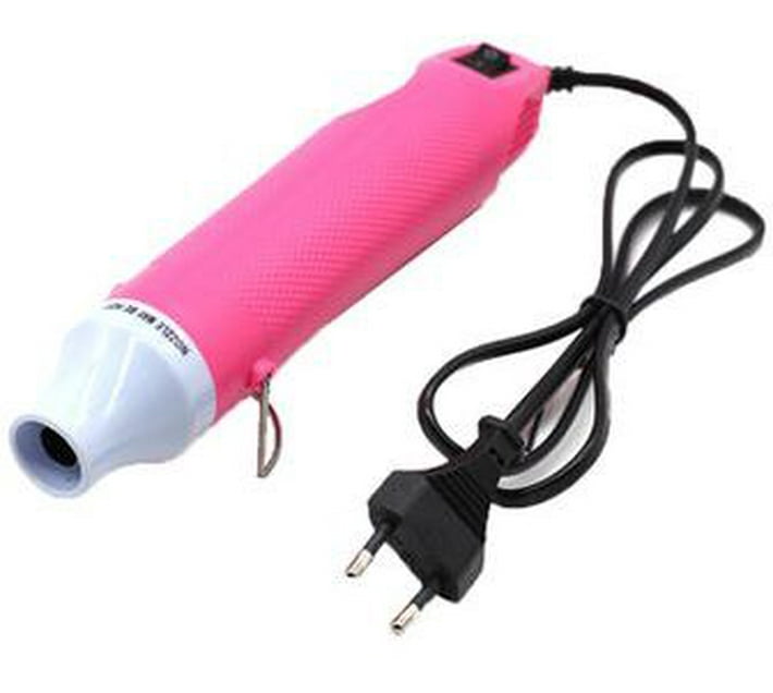 The Great Living Co. Mini Heat Gun for Krafting. 300W DIY Pink Fixed