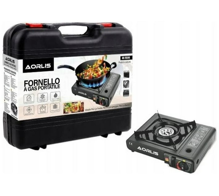 Aorlis AO78346 Aluminium Manual Gas Stove (1 Burners) Makro