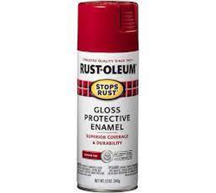 RustOleum® Protective Enamel Spray Paint Gloss Sunrise red 340g Makro