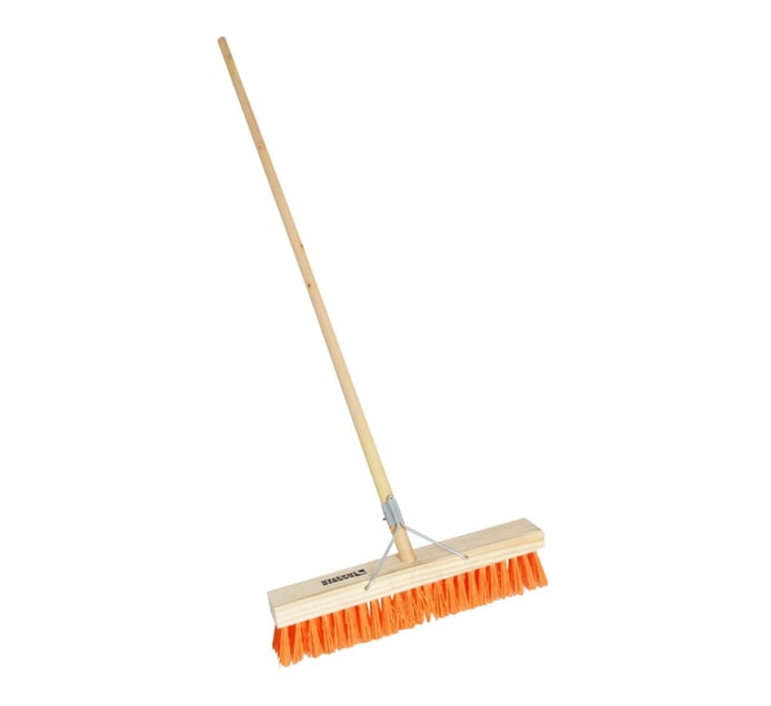 Buy Garden Master Soft Platform Dry Wooden Handle Nylon Broom