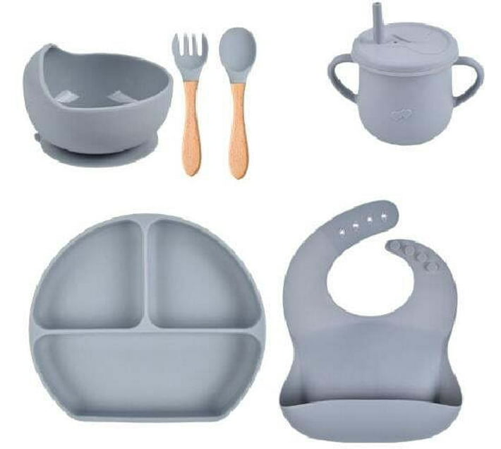 Silicone Baby Feeding Set BPA Free Silicone Baby Feeding Silicone BPA