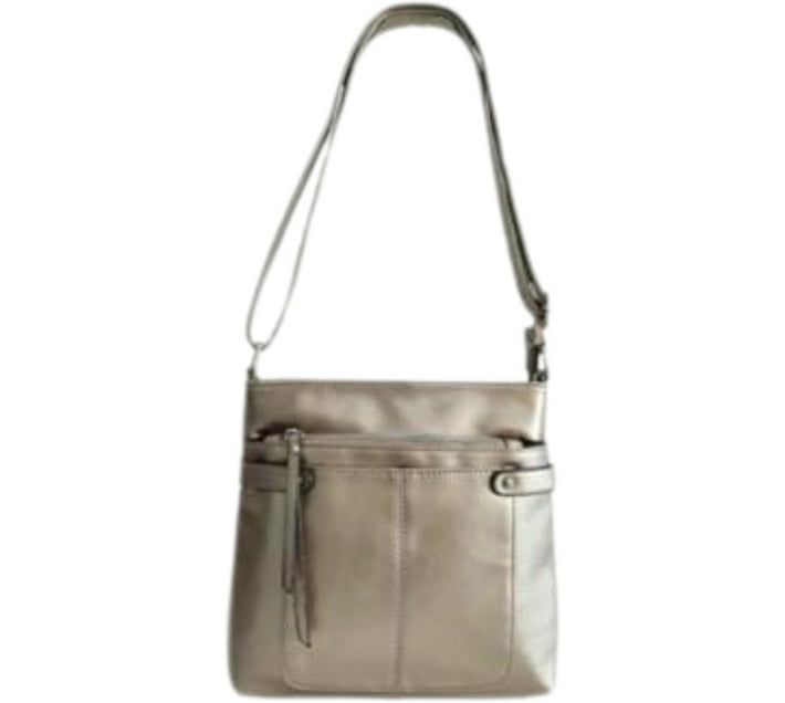 Generic XD24005 MQ Leather Side Bag D Beige Waterproof Shoulder Bag Beige 12 L