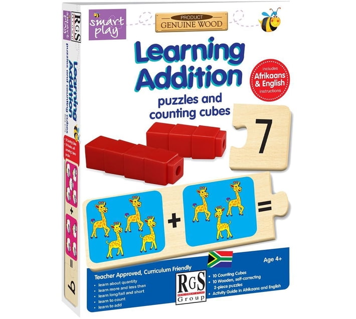 RGS Group Learning Addition Puzzles And Counting Cubes Cubes (0 Pieces ...