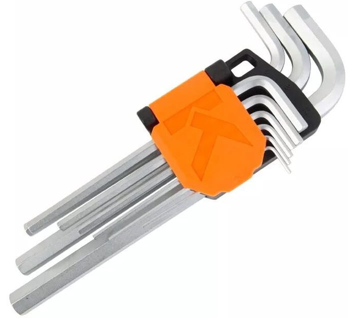 Buy Aiyi Hex Key Set Ball Extra Long Arm – 9Pcs Allen Key Set (Pack of ...