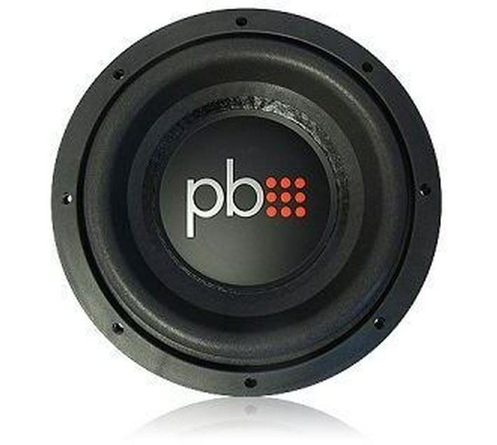 Powerbass XL10D4 Subwoofer Rear Deck Mounted Round Car Speaker (5500 W