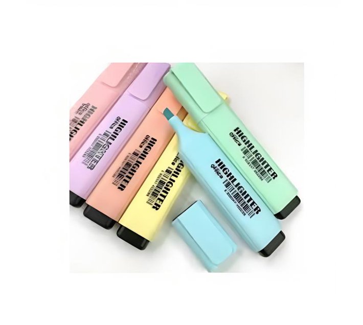 Someone’s in a Makro Pack of 4 Pastel Highlighters Mood