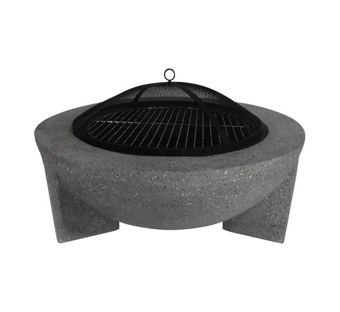 Someone’s in a Makro Megamaster Mopane Firepit Mood