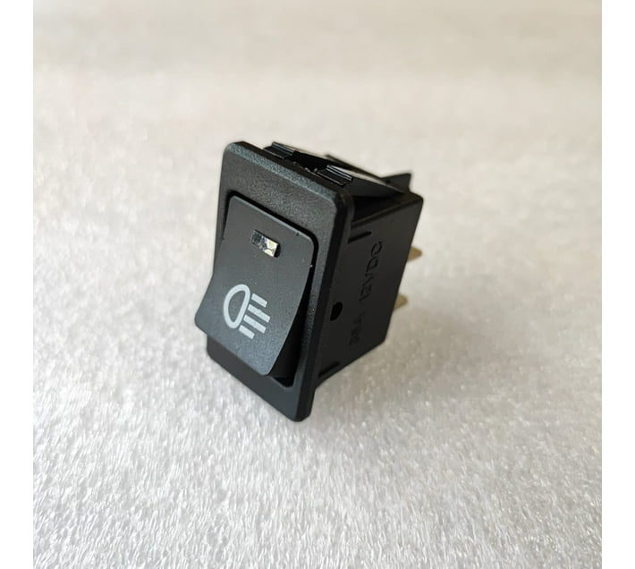 Electromann SA ELCOASW17DWHITE Fog Lamp Switch Plastic (Pack of 1