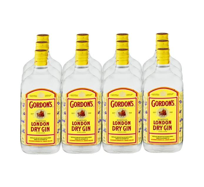 Buy Gordon's London Dry Gin (12 x 750 ml) in Bulk | Makro Business
