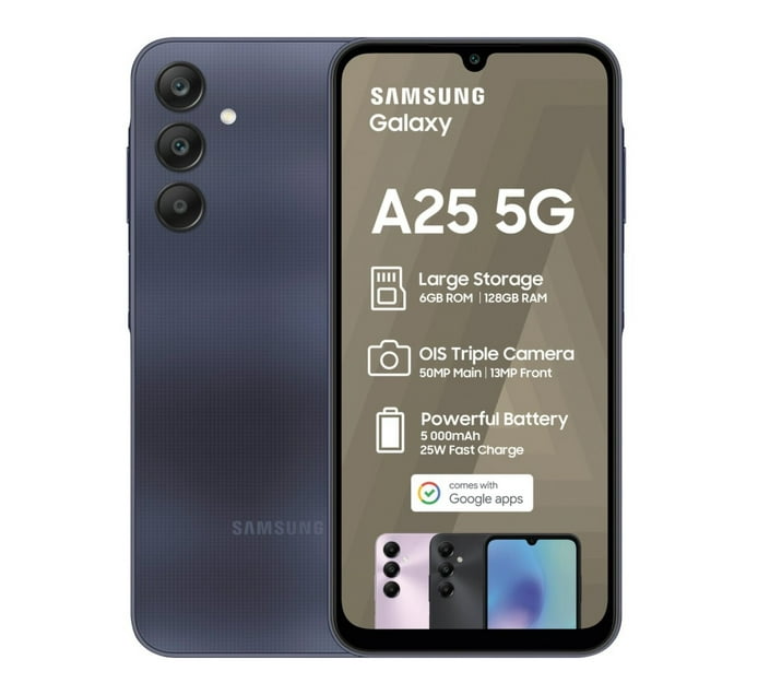 Samsung 128GB Galaxy A25 5G DS BLACK 5G DS | Makro