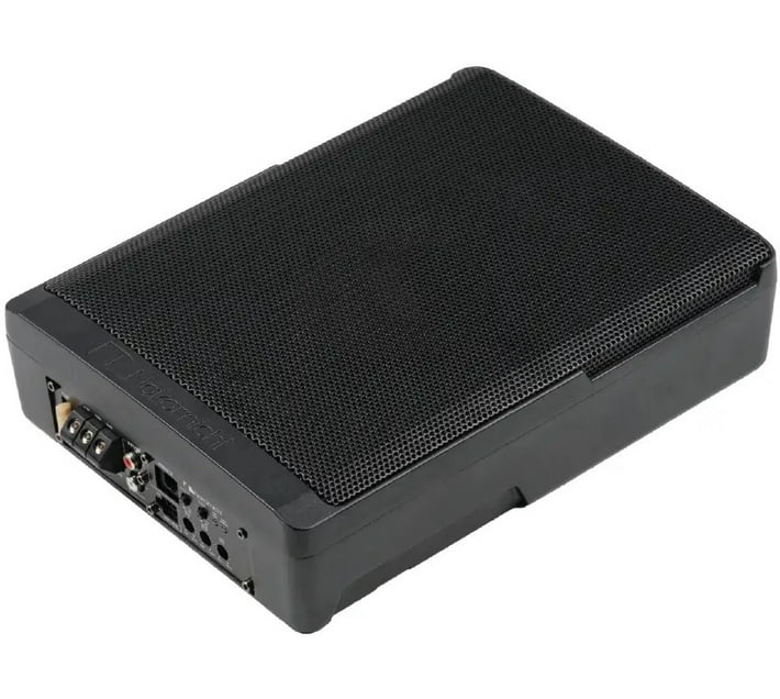 Subwoofer Rectangular Nakamichi NBF-25.0A 1000 Watts 10 inch Active Subwoofer Subwoofer Rear ...
