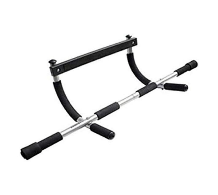 Someone’s in a Makro Iron Gym Pull Up Workout Bar Mood