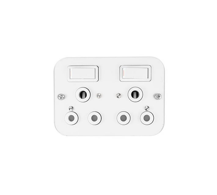 Someone’s in a Makro Industrial Switch Plug Duo 75X100mm 2 Pack Mood