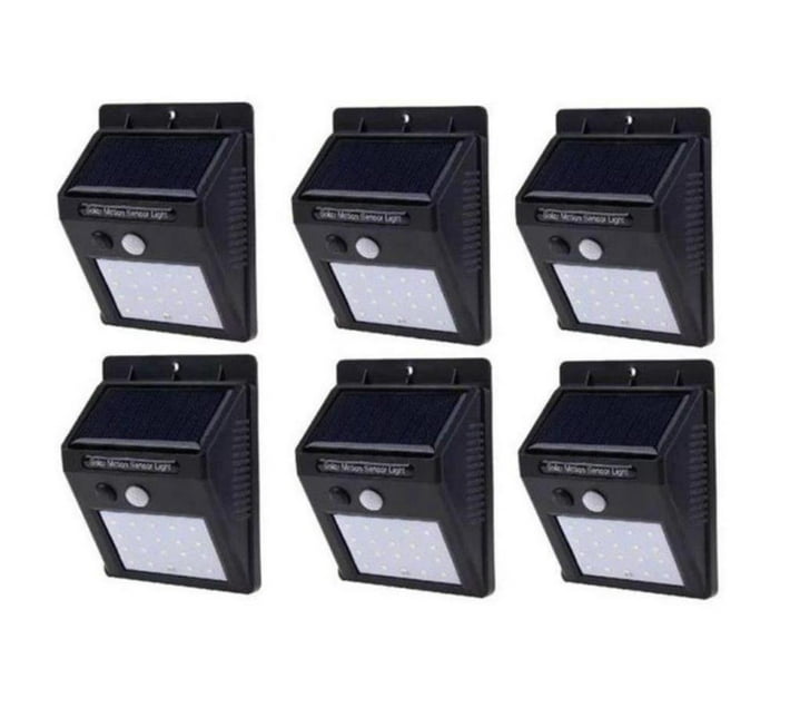 Someone’s in a Makro Solar Powered LED Wall Light with Night Sensor (6