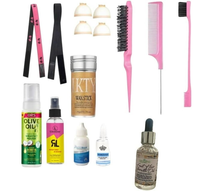 lilhe Frontal Lace Wig Installation Kit With High Definition Wig Cap