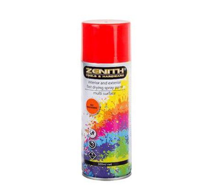 Spray-Paint Zenith 300Ml Net Tangerine - 2 Pack | Makro