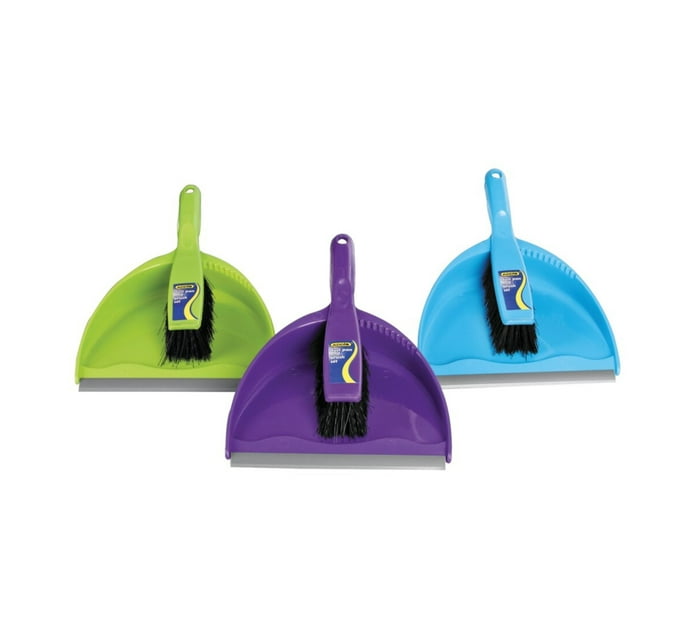 Addis Dust pan and brush set Assorted Makro