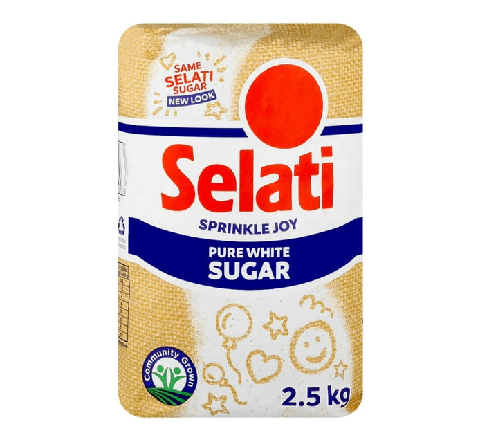Selati White Sugar (1 x 2.5kg) Makro