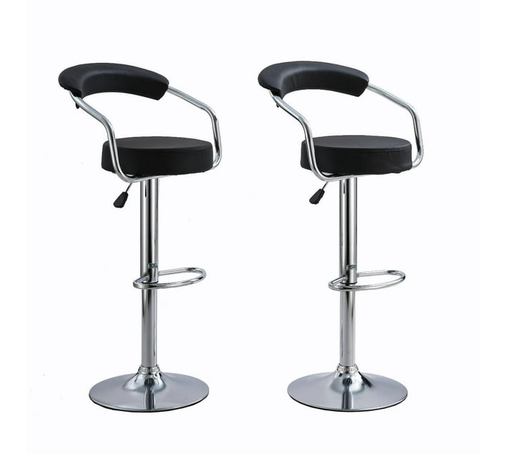 Someone’s in a Makro Chrome Base Bar Stools Mood