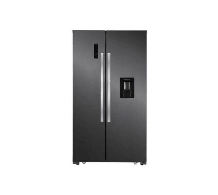 Kelvinator 518L Black SideBySide Fridge With Manual Water Dispenser