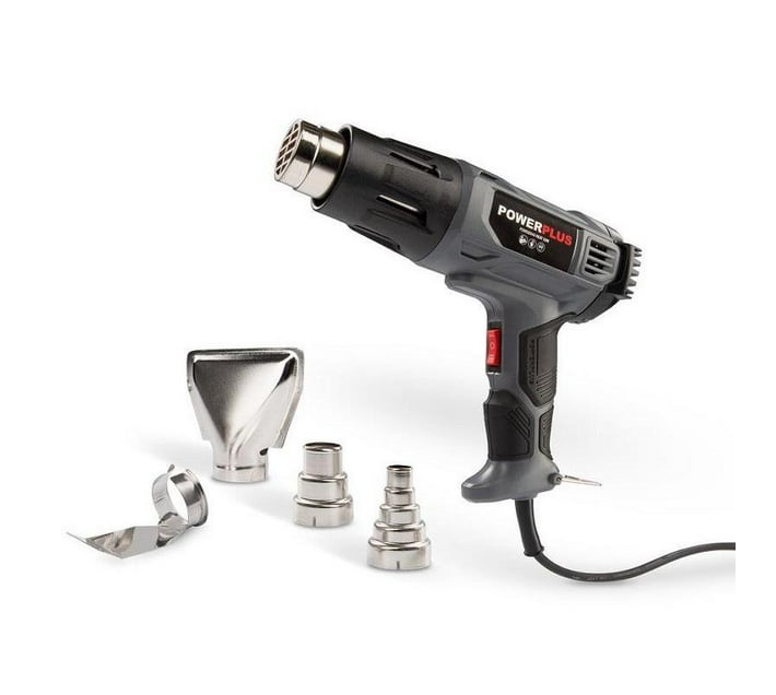 Someone’s in a Makro PowerPlus 1600W 4 Nozzles 2 Heat Settings Heat Gun