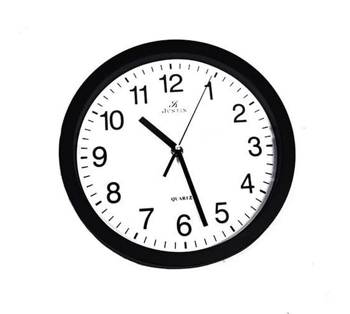 25.4CM ROUND CLOCK | Makro