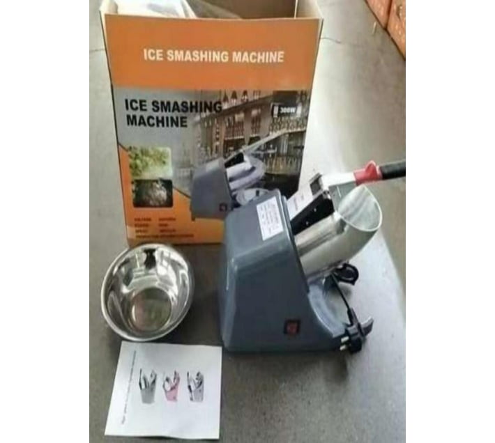 Generic Electric Ice Crushing Machine x4 Steel Crusher Kitchen Tool Set