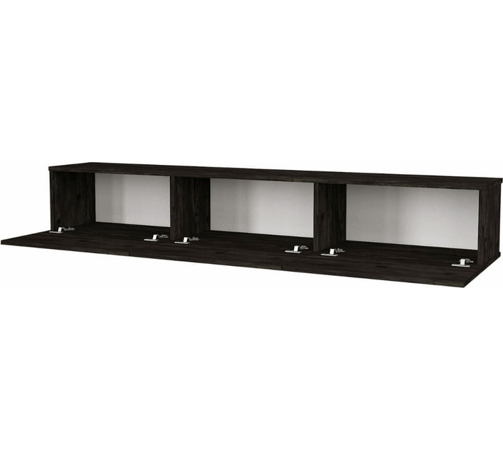 Armoire FUR007 Solid Wood TV Entertainment Unit (Finish Colour Dark