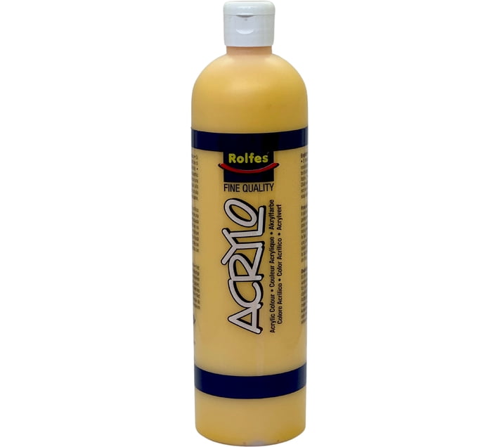 Rolfes Acrylic Art Paint (Set of 1, Yellow) | Makro