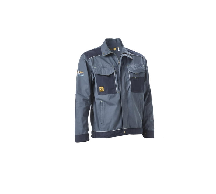 Someone’s in a Makro Dromex Utility Jackets Flame & Acid Airforce Blue