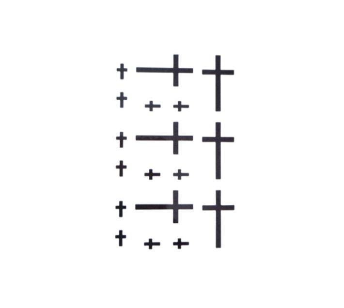 Temporary tattoo CS Makro