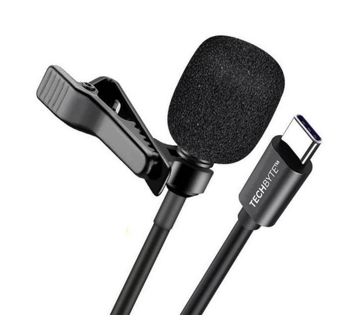 Someone’s in a Makro TechByte Microphone for Smartphones USBC Mini