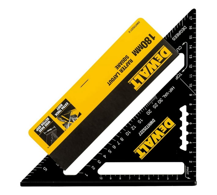 DEWALT Premium Rafter Speed Square 18cm | DWHT25227-0 | Makro