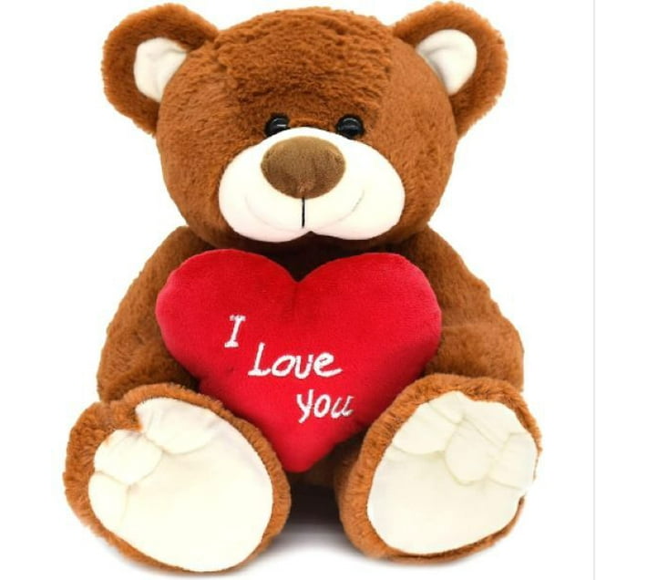 INE INEV Giant Teddy Bear Plush 25 Brown Makro