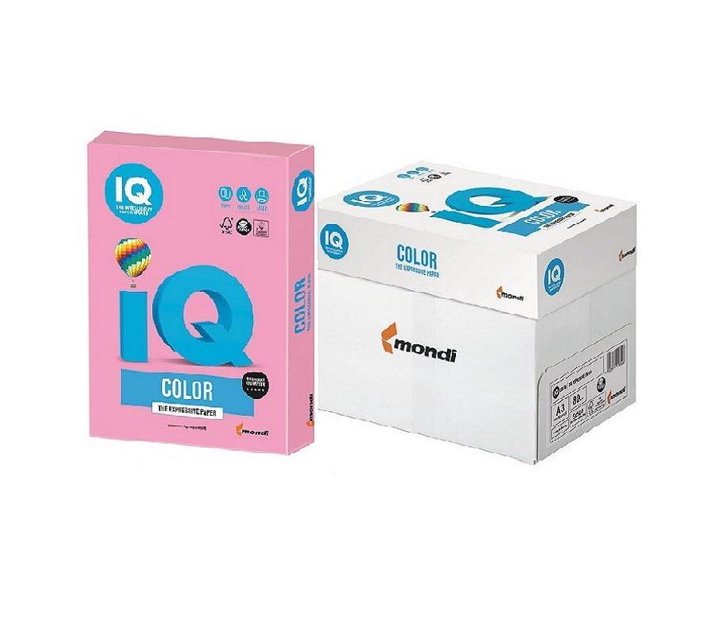 Someone’s in a Makro Mondi IQ Pastel Pink 80GSM P125 A4 Copy Paper